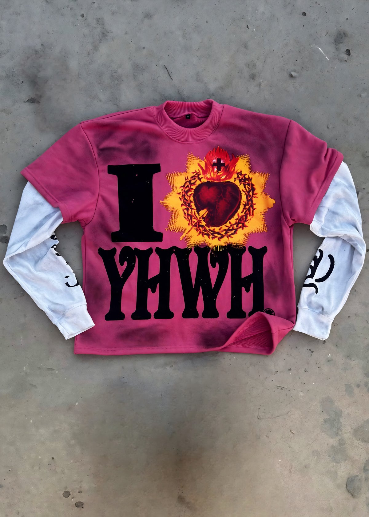 I ♥️ YAHWEH Tee(PINK)